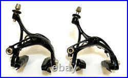 Campagnolo Super Record Rim Brake, Front and Rear Pair, Black BR11/SR