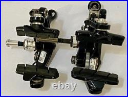 Campagnolo Super Record Rim Brake, Front and Rear Pair, Black BR11/SR