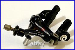 Campagnolo Super Record Rim Brake, Front and Rear Pair, Black BR11/SR