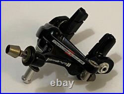 Campagnolo Super Record Rim Brake, Front and Rear Pair, Black BR11/SR