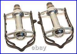 Campagnolo Super Record Strada 4021 Road Pedals 9/16 Titanium Spindle NOS NIB