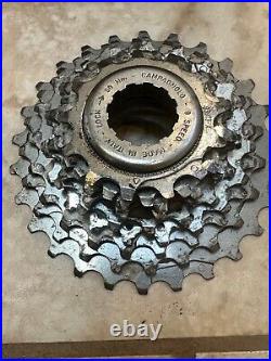 Campagnolo Titanium Cassette 9 Speed 13-26 Vintage Road Bike Italy- Excellent