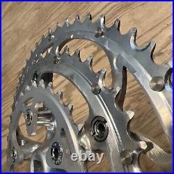 Campagnolo Triple Record Crankset 10 Speed 30/42/53 Square Taper