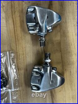 Campagnolo Vintage C Record Era SGR Clipless Pedals 4 Cleats