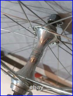 Campagnolo Wheelset C Record 32h 35x24F Hubs Record Strada Tubular Hoshi Spokes