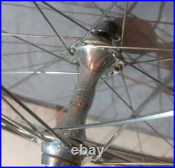Campagnolo Wheelset C Record 32h 35x24F Hubs Record Strada Tubular Hoshi Spokes