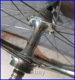 Campagnolo Wheelset C Record 32h 35x24F Hubs Record Strada Tubular Hoshi Spokes