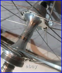 Campagnolo Wheelset C Record 32h 35x24F Hubs Record Strada Tubular Hoshi Spokes