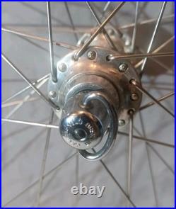 Campagnolo Wheelset C Record 32h 35x24F Hubs Record Strada Tubular Hoshi Spokes