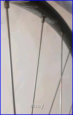 Campagnolo Wheelset C Record 32h 35x24F Hubs Record Strada Tubular Hoshi Spokes