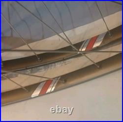 Campagnolo Wheelset C Record 32h 35x24F Hubs Record Strada Tubular Hoshi Spokes