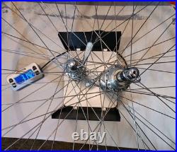 Campagnolo Wheelset C Record 32h 35x24F Hubs Record Strada Tubular Hoshi Spokes