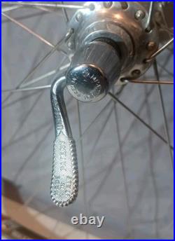 Campagnolo Wheelset C Record 32h 35x24F Hubs Record Strada Tubular Hoshi Spokes