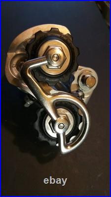 Campagnolo c record rear derailleur 7-8 speed 1990 91 very rare, NOS NIB