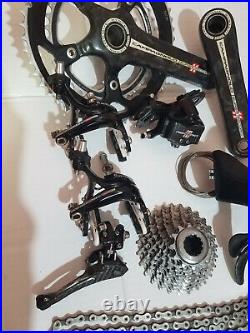 Campagnolo record carbon road bike groupset 11speed in good condition