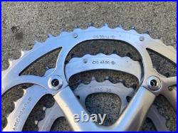 Campy Campagnolo Record 10 Speed UD Triple Vintage Road 170mm Crankset 53/42/30T