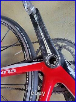 Cannondale Super Six Campagnolo Record, Kyserium Wheels, Carbon Fiber Bicycle