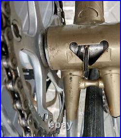 Chesini Precision Speciale Gold Rennrad RH 58 Campagnolo Super Record Road Bike