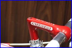 Chesini Vintage Chromoly Road Bike Campagnolo Record 2x7 Speed Size 530 Unused