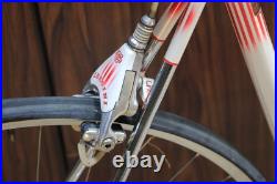 Chesini Vintage Chromoly Road Bike Campagnolo Record 2x7 Speed Size 530 Unused