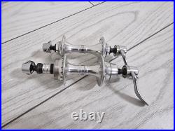 Classic Campagnolo C-Record Bicycle Hub Set Front/ Rear Road Bike Hubs 36H RARE