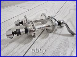 Classic Campagnolo C-Record Bicycle Hub Set Front/ Rear Road Bike Hubs 36H RARE