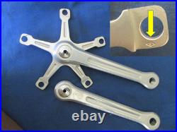 Collectors, Check this out C logo on tip of arm Campagnolo Record crank arms NOS