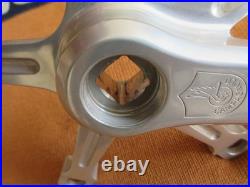 Collectors, Check this out C logo on tip of arm Campagnolo Record crank arms NOS