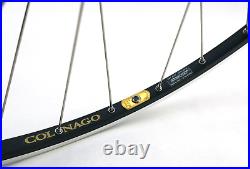 Colnago Badge Campagnolo Record 10 speed Wheel 700c Ambrosio clincher rim NOS