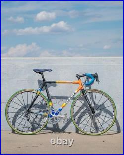 Colnago C40 Art Decor Carbon Road Bike 55cm Campagnolo Record Mavic Used Colnago C40 Art Decor Carbon Road Bike 55cm Campagnolo Record Mavic Used