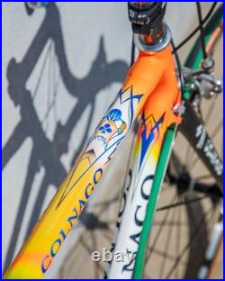 Colnago C40 Art Decor Carbon Road Bike 55cm Campagnolo Record Mavic Used Colnago C40 Art Decor Carbon Road Bike 55cm Campagnolo Record Mavic Used
