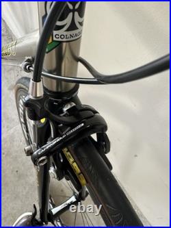 Colnago CT 1 titanio campagnolo record titanium QS 10 spd Easton EC90SL wheels Colnago CT 1 titanio campagnolo record titanium QS 10 spd Easton EC90SL wheels