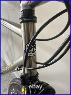 Colnago CT 1 titanio campagnolo record titanium QS 10 spd Easton EC90SL wheels Colnago CT 1 titanio campagnolo record titanium QS 10 spd Easton EC90SL wheels