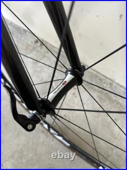 Colnago CT 1 titanio campagnolo record titanium QS 10 spd Easton EC90SL wheels Colnago CT 1 titanio campagnolo record titanium QS 10 spd Easton EC90SL wheels