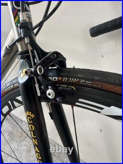 Colnago CT 1 titanio campagnolo record titanium QS 10 spd Easton EC90SL wheels Colnago CT 1 titanio campagnolo record titanium QS 10 spd Easton EC90SL wheels