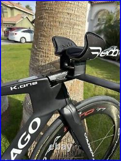 Colnago K One Time trial bike Sz M Used By Davide Formolo Of UAE Team Emirates