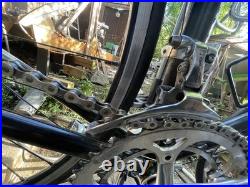 Colnago Super Campagnolo Record Delta Brakes Cinelli Bike Bicycle Black 54cm