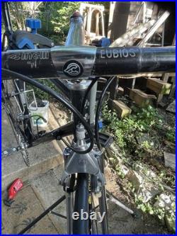 Colnago Super Campagnolo Record Delta Brakes Cinelli Bike Bicycle Black 54cm