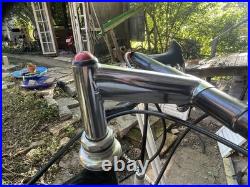 Colnago Super Campagnolo Record Delta Brakes Cinelli Bike Bicycle Black 54cm
