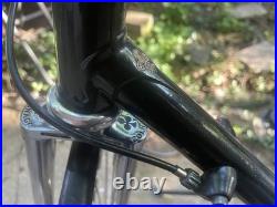 Colnago Super Campagnolo Record Delta Brakes Cinelli Bike Bicycle Black 54cm