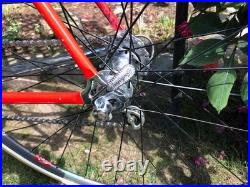 Colnago Vintage Columbus Steel Frame 53cm Flame Red Campagnolo Super Record Bike