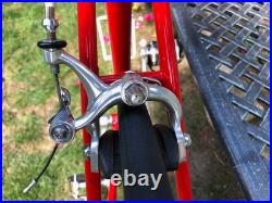 Colnago Vintage Columbus Steel Frame 53cm Flame Red Campagnolo Super Record Bike
