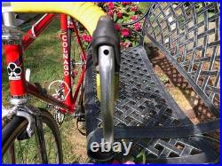 Colnago Vintage Columbus Steel Frame 53cm Flame Red Campagnolo Super Record Bike
