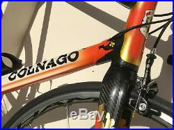 Colnago c59 road bike 58 traditional / campagnolo super record 11sp