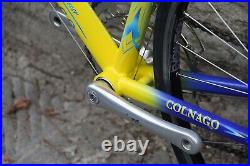 Colnago oval titan campagnolo record 9 gears made italy vintage bike columbus 3t