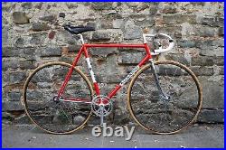 Colnago super pista campagnolo record pista track italian steel bike velodrome