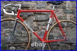 Colnago super pista campagnolo record pista track italian steel bike velodrome