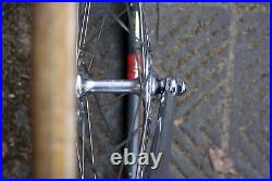 Colnago super pista campagnolo record pista track italian steel bike velodrome