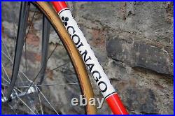 Colnago super pista campagnolo record pista track italian steel bike velodrome