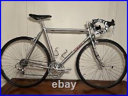 Dale Saso Custom Steel Fillet Road Bicycle CAMPAGNOLO Record Handmade Bike 54cm Dale Saso Custom Steel Fillet Road Bicycle CAMPAGNOLO Record Handmade Bike 54cm